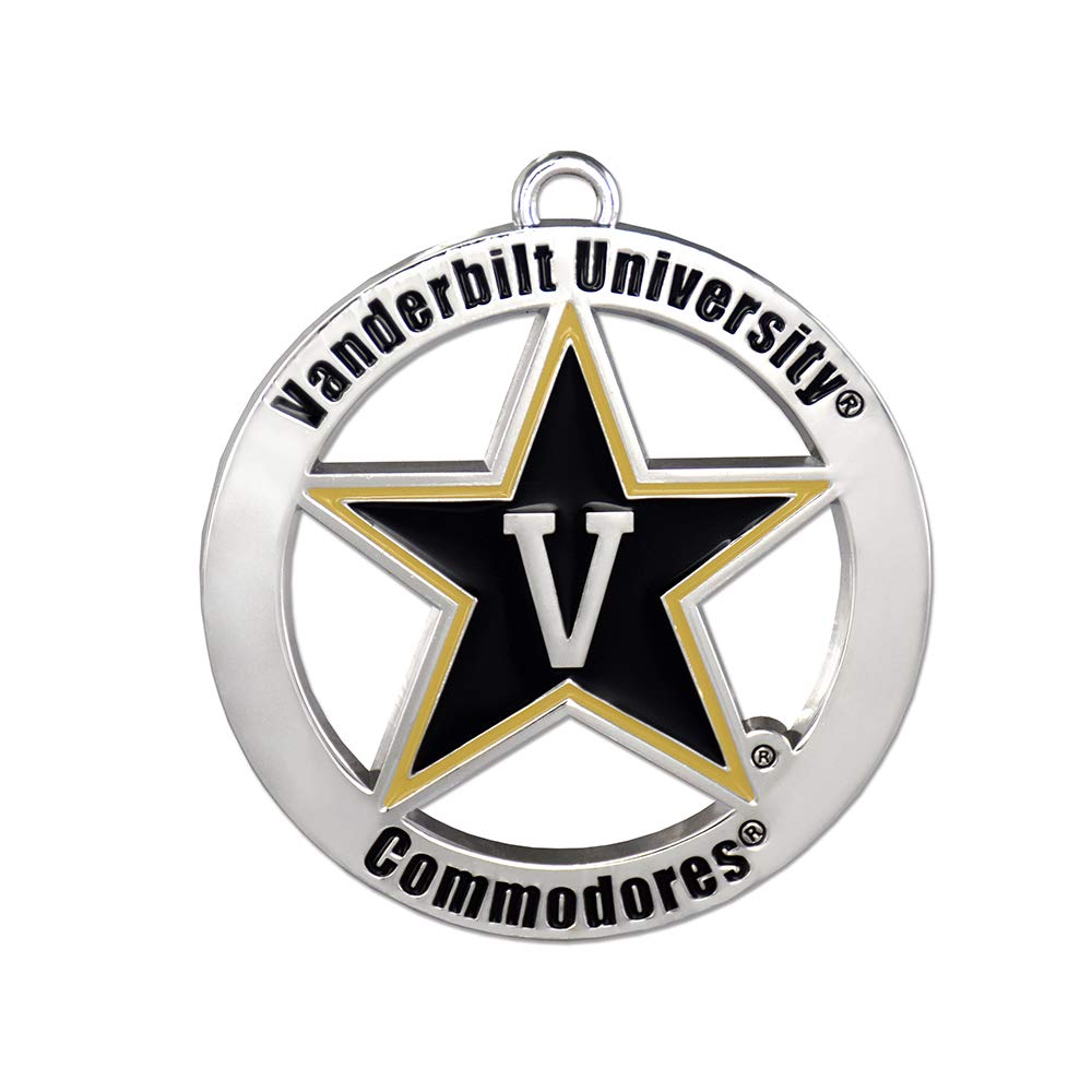 NCAA Vanderbilt University Commodores Christmas Ornament - Fan Frenzy Gifts for College Football Decorations, Holiday Tree Decor & Commodore Alumni Gifts (Perfect for Game Day, Dorm Room, Office Desk & Home Decor)