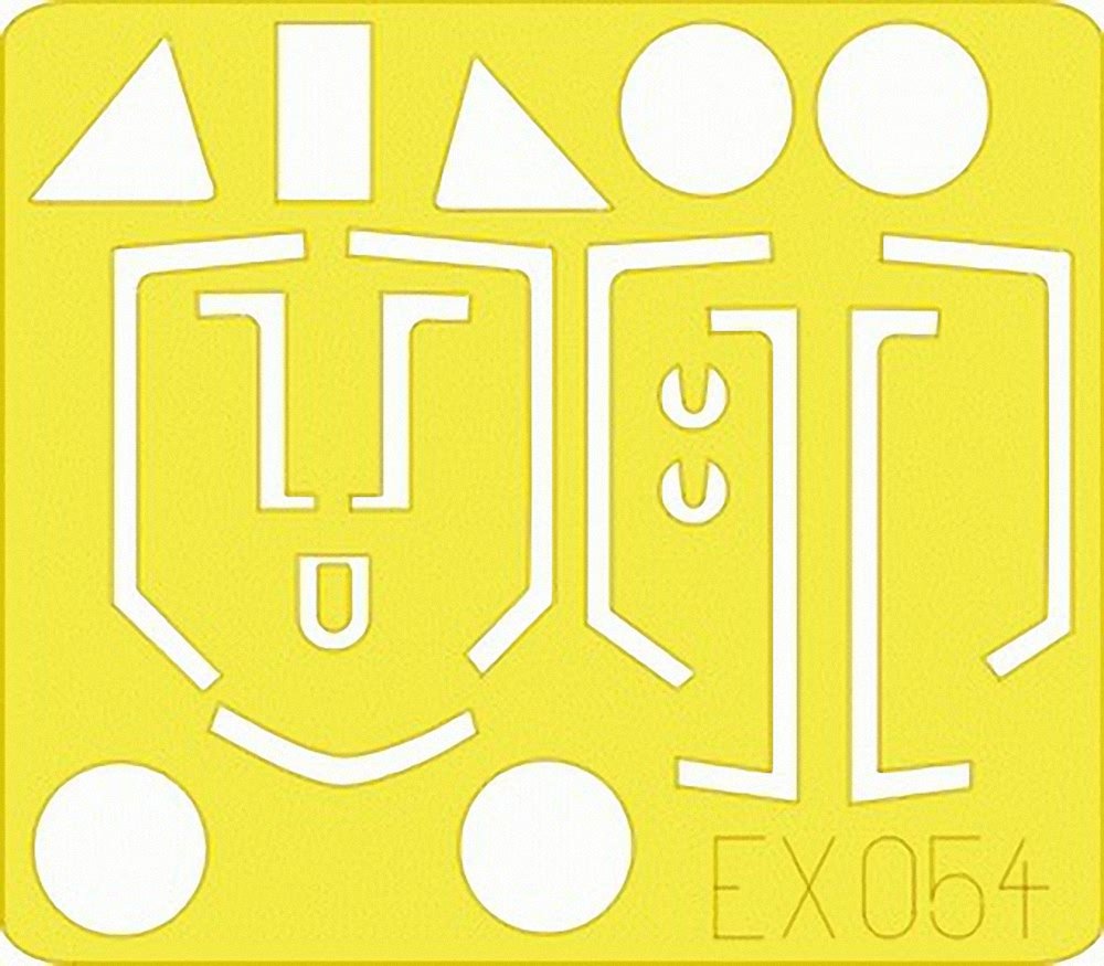 Eduard EX054 Model Accessories for FW 190 A/F Fighter Aircraft - Scale Model Building & DIY Craft Projects