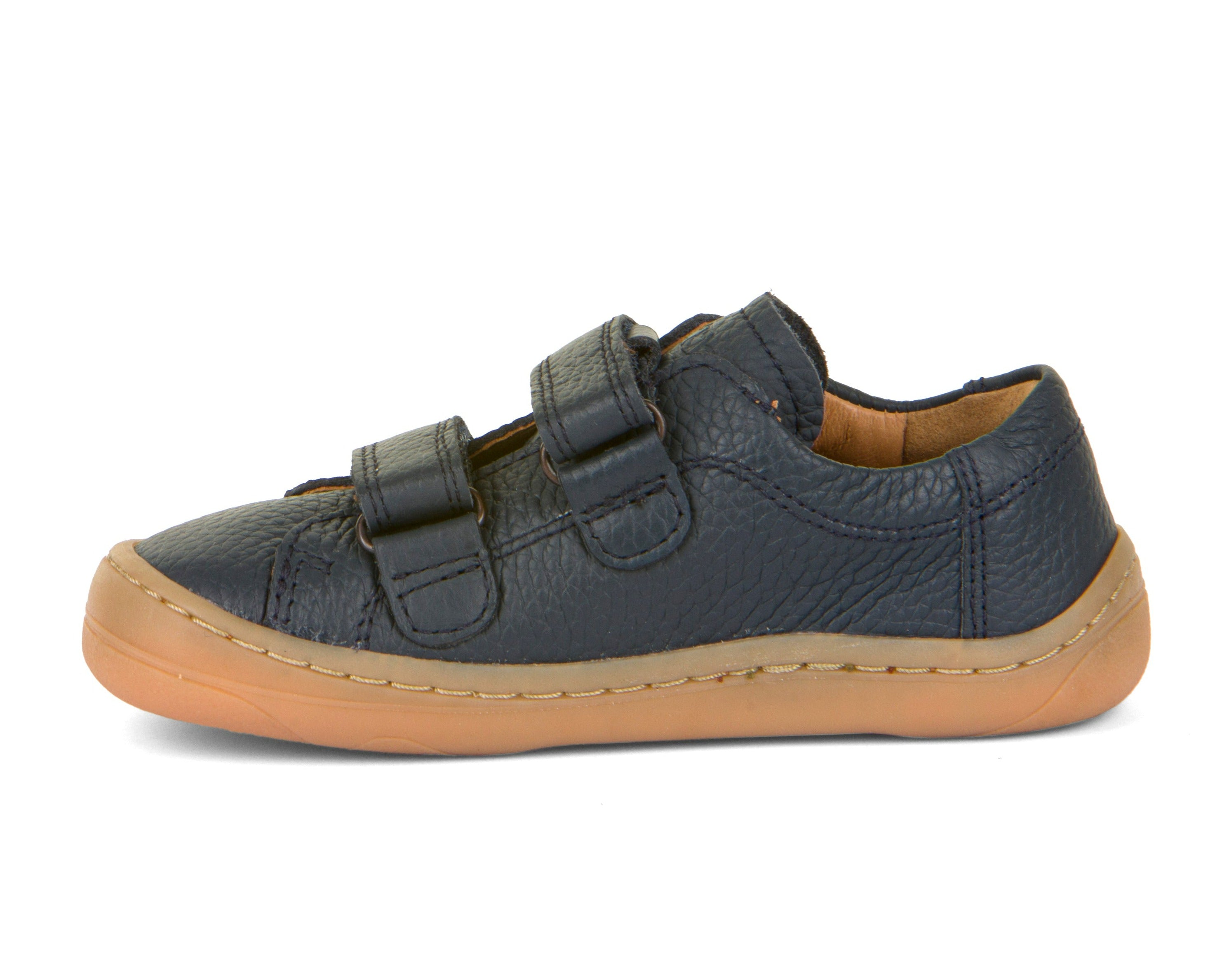 Froddo Kids Barefoot Shoes for Boys & Girls - Adjustable Double Hook & Loop Fasteners - Navy Blue - Lightweight & Flexible for Outdoor Play, Running & School Activities