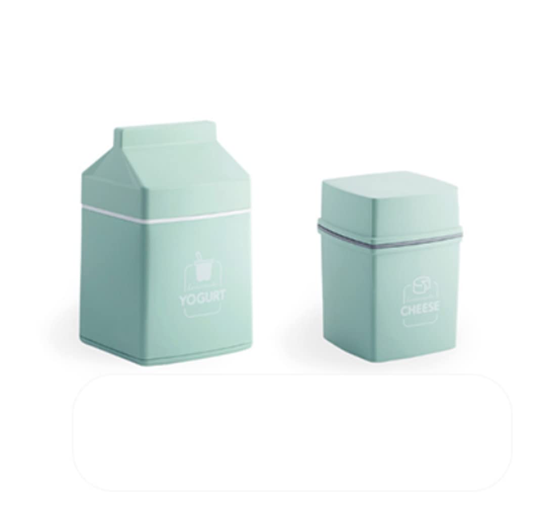 Roichen Non-Electric Yogurt Maker & Cheese Maker Set - DIY Homemade Yogurt, Greek Yogurt, Cheese - BPA-Free, 3 Colors (Blue) - Perfect for Healthy Snacks, Breakfast, and Keto/Low-Carb Diets
