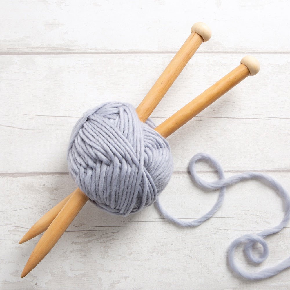 9mm x 40cm Knitting Needles - Premium Metal Circular Knitting Needles for Sweaters, Scarves & Hats - Perfect for Beginners & Advanced Knitters (Set of 1)