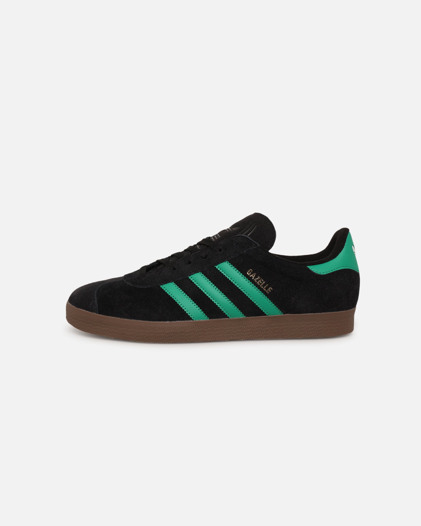 Adidas Gazelle Sneakers for Men - Black & Green Retro Running Shoes | Casual Wear, Gym & Street Style Fashion
