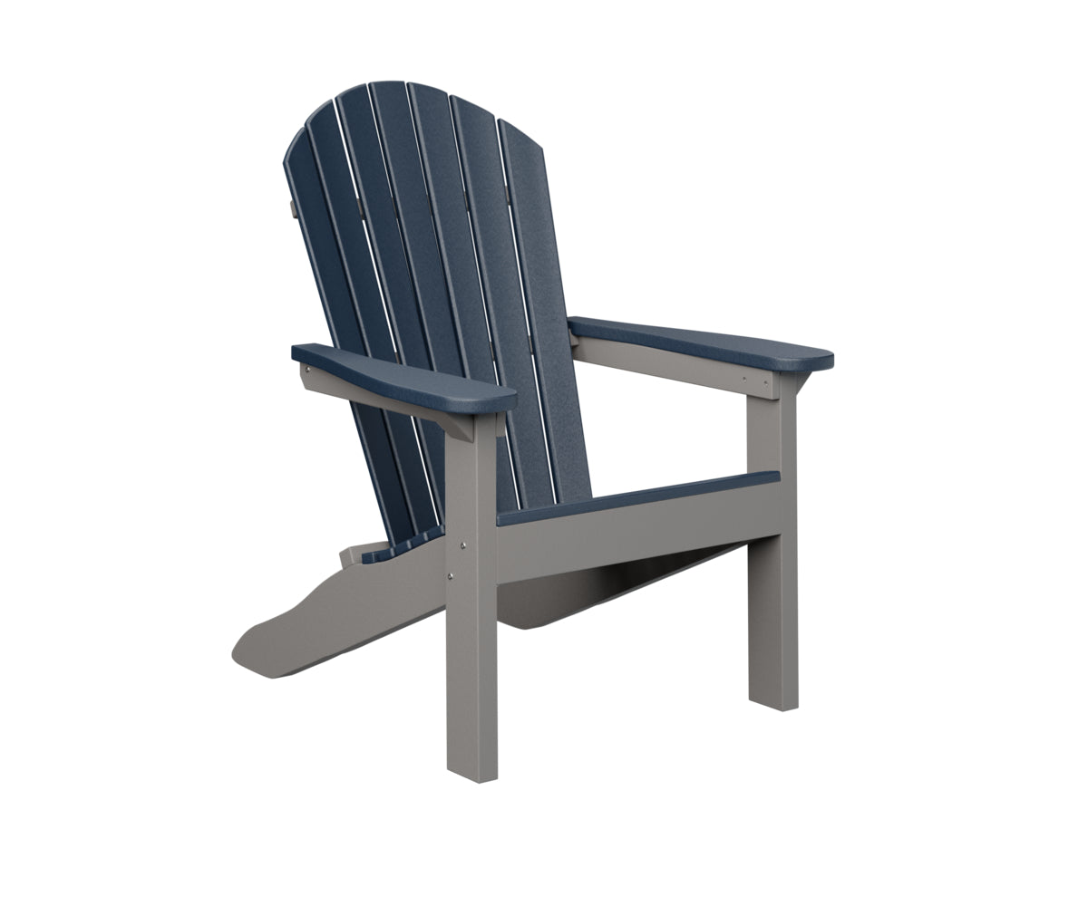 Navy Blue on Light Gray