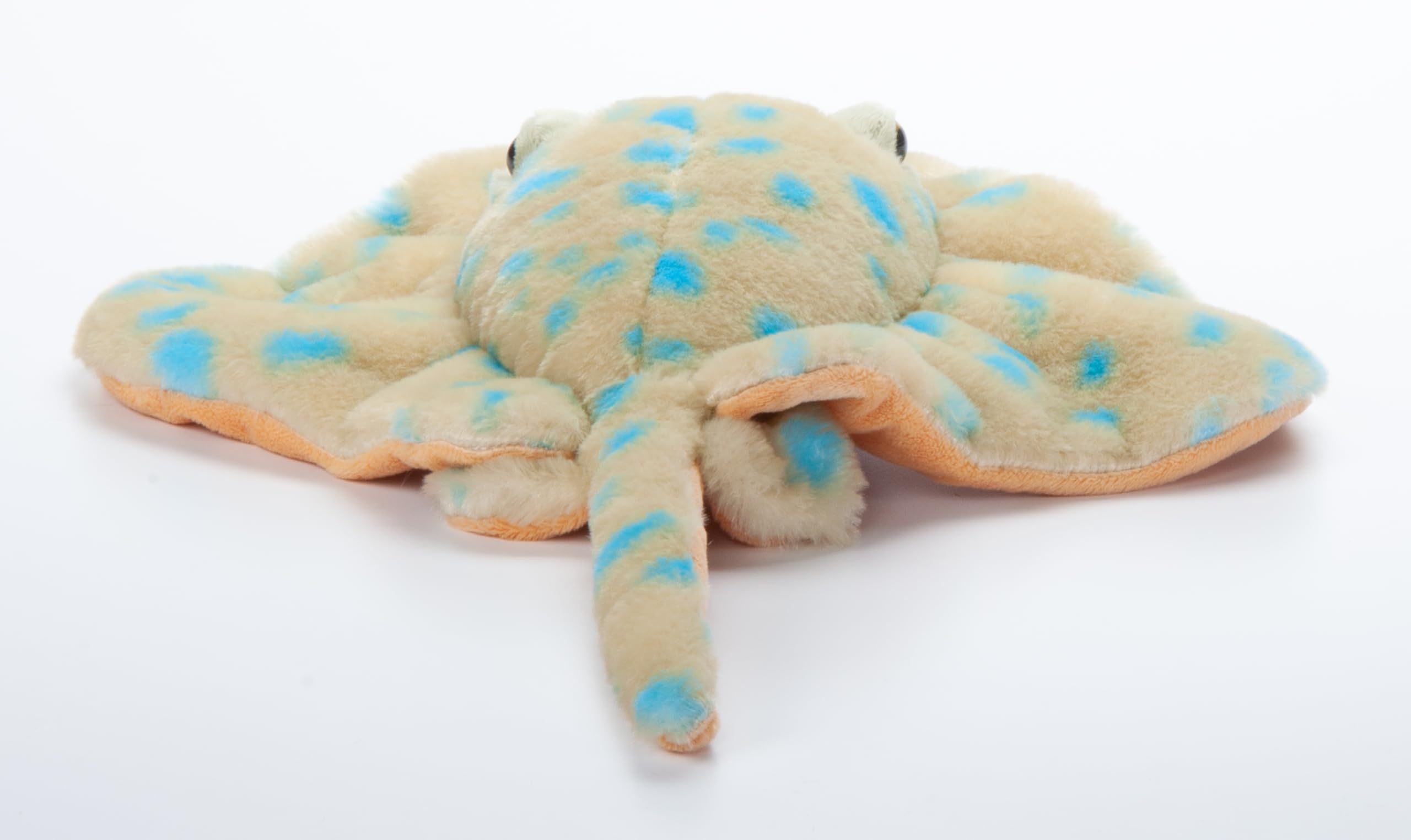Blue Spotted Ray Stuffed Animal Plush Toy - 15