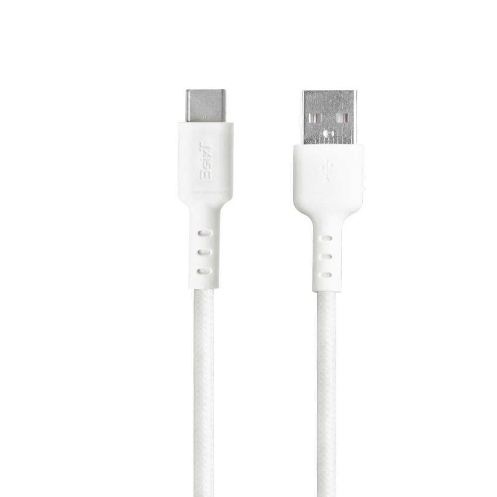3sixT Durable USB A to USB C 2.0 Fast Charging Cable 1.2m (4ft) - High Speed Data Sync for Smartphones, Tablets & Laptops - Perfect for Home, Office & Travel Use
