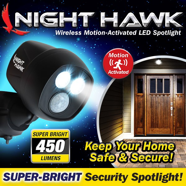 Night Hawk - High-Performance LED Flashlight for Camping, Hiking & Emergency Use | Bright, Durable & Waterproof Outdoor Light