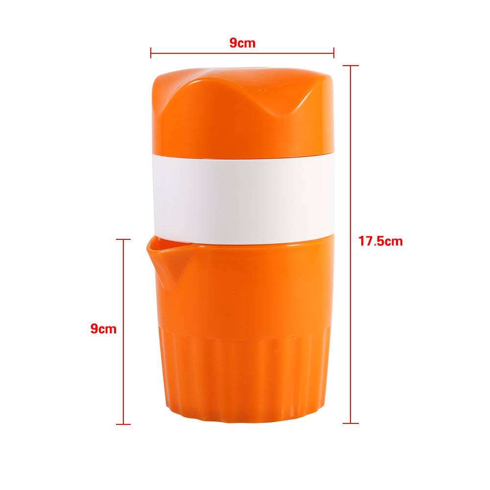 Premium Manual Citrus Juicer - Handheld Orange, Lemon & Lime Squeezer - Fresh Fruit Juice Extractor for Cocktails, Baking & Healthy Drinks