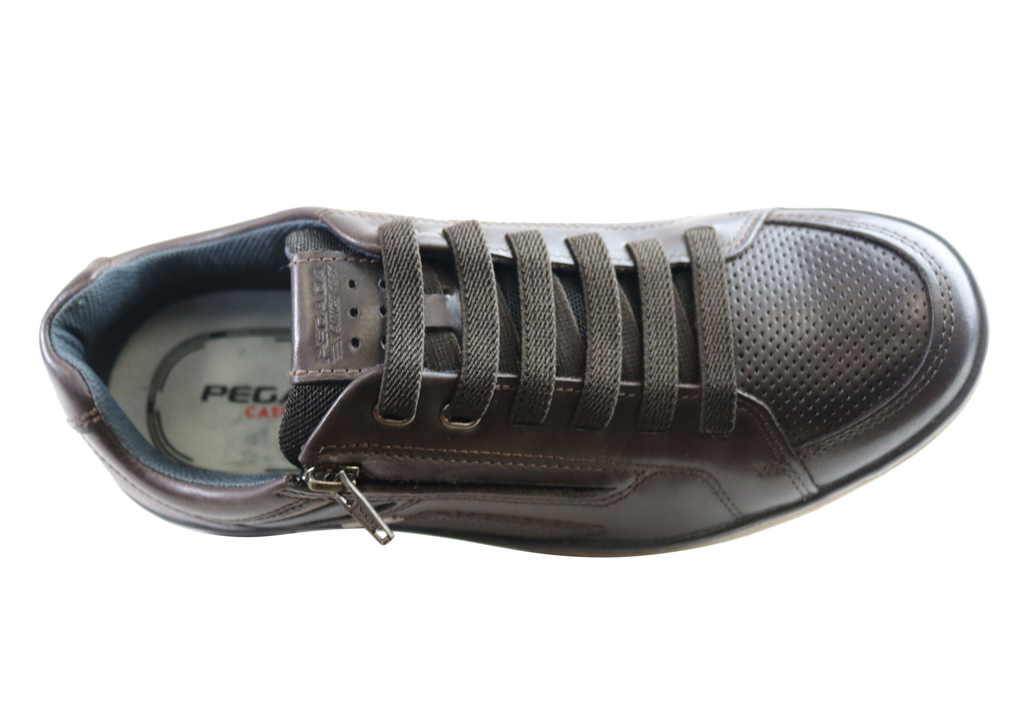 Premium Carlo Men's Leather Slip-On Loafers - Handcrafted in Brazil - Comfortable Casual Shoes for Work, Travel & Everyday Wear