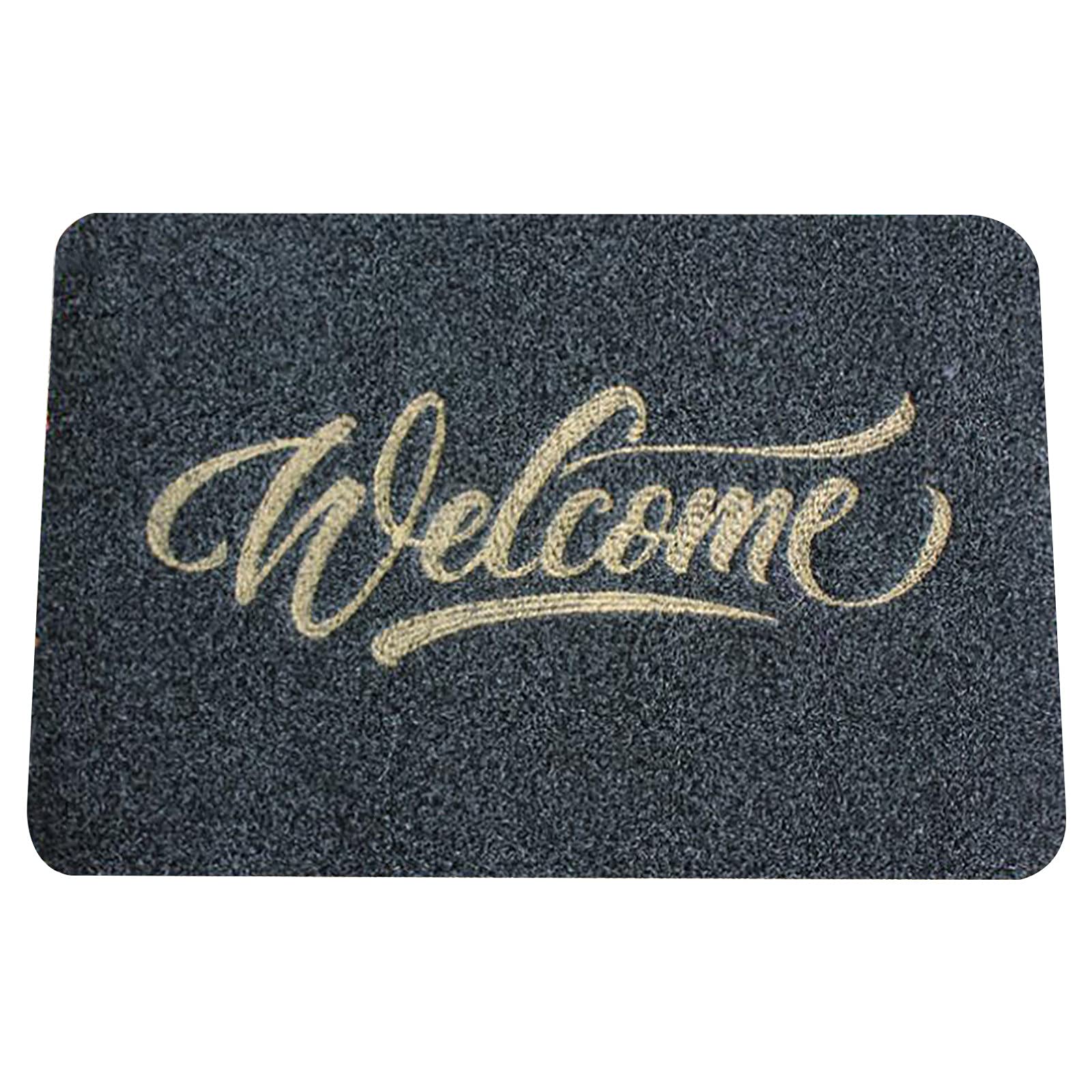 Non-Slip Welcome Doormat - Absorbent Indoor/Outdoor Entryway Rug for Front Door, Bedroom, Living Room - Perfect for Home, Office, and High-Traffic Areas