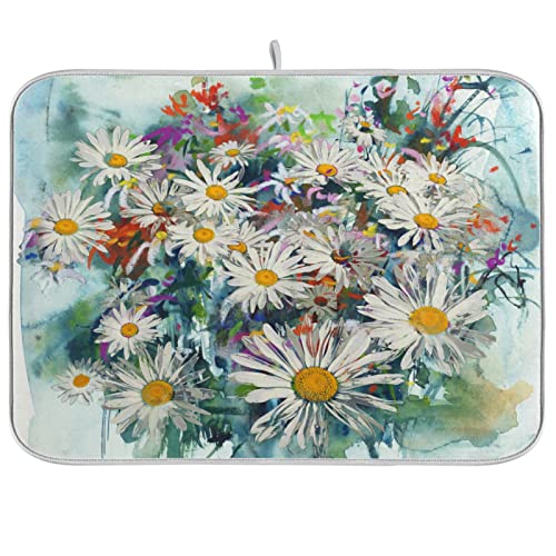Watercolor small daisies 25