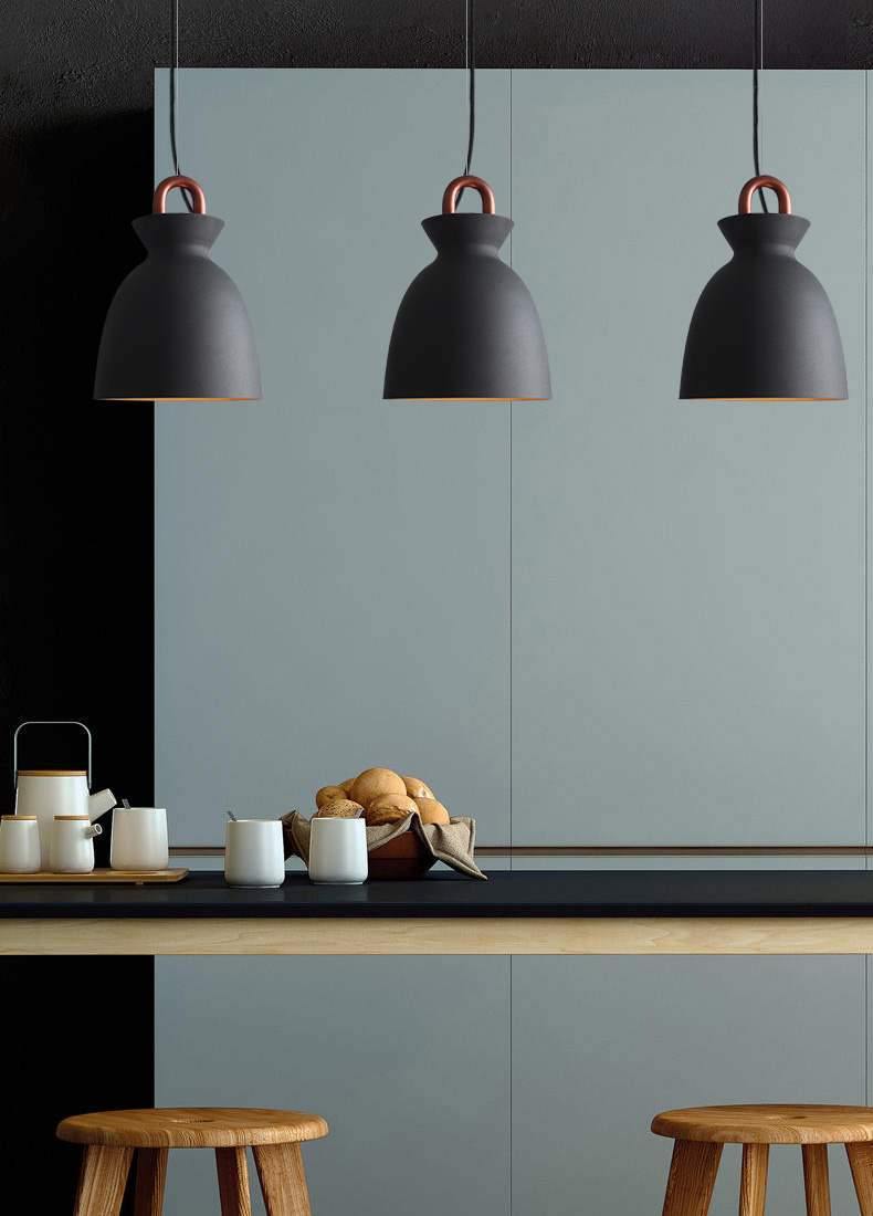 Modern Coil Ceiling Pendant Light Fixture - Adjustable Hanging Chandelier for Dining Room, Kitchen Island, Bedroom & Living Room Decor