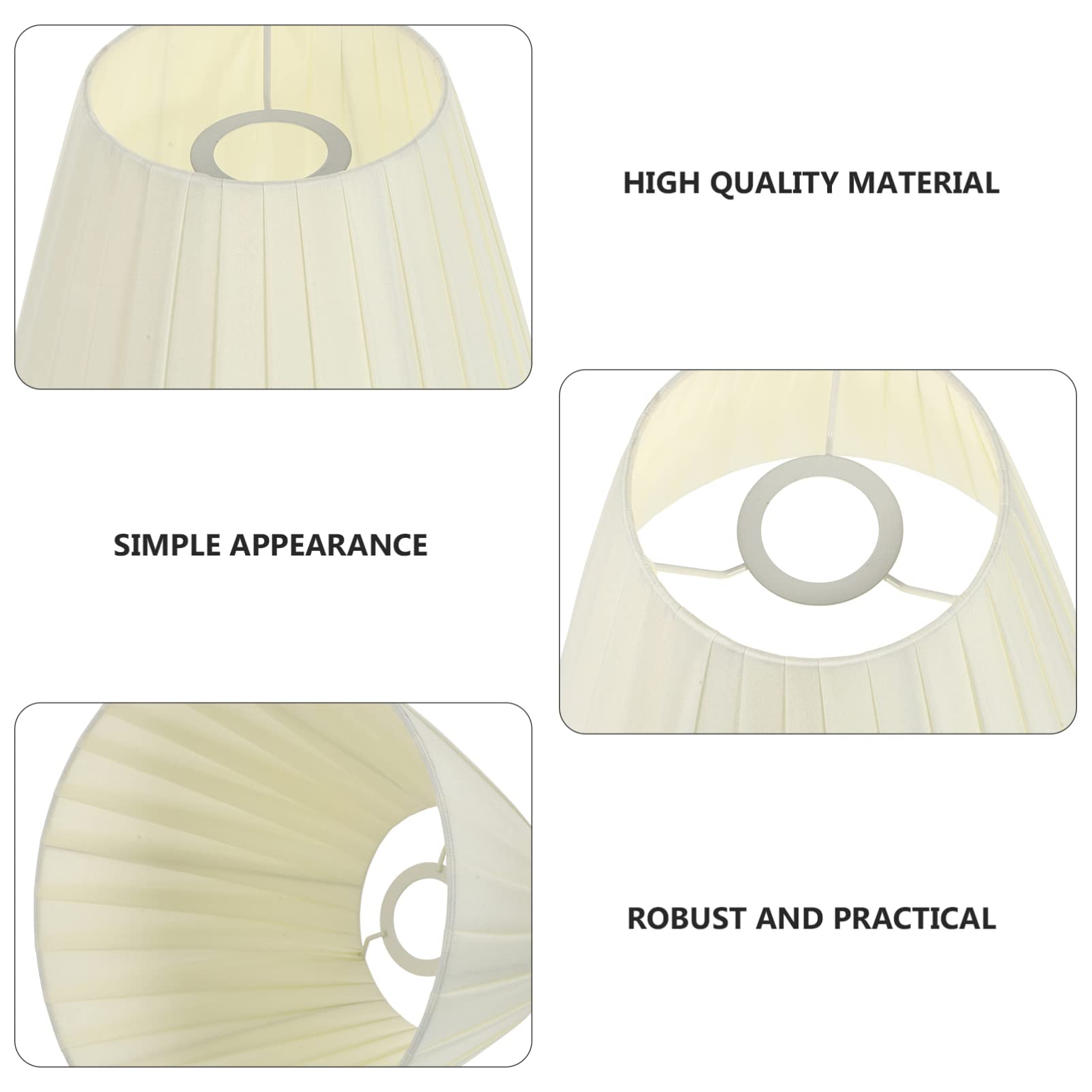 1pc Stylish Lampshade - Modern Light Accessory for Table & Desk Lamps - Home Decor Lighting Upgrade for Bedroom, Living Room & Office Spaces