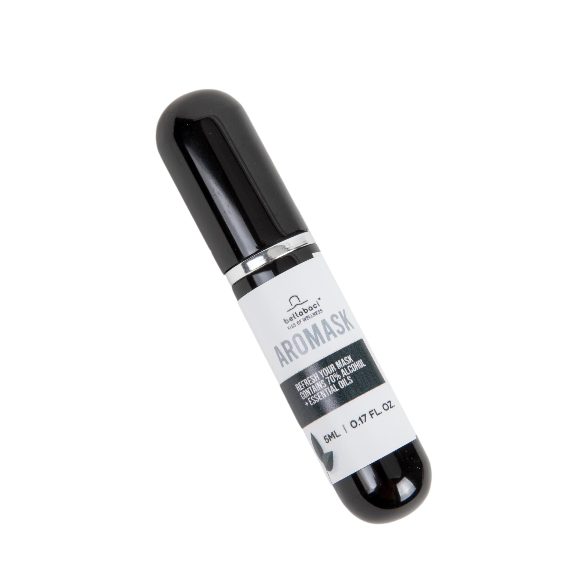 Bellabaci Aromask Aromatherapy Essential Oil Spray - 5ml for Stress Relief, Relaxation & Sleep - Perfect for Home, Office & Travel Use