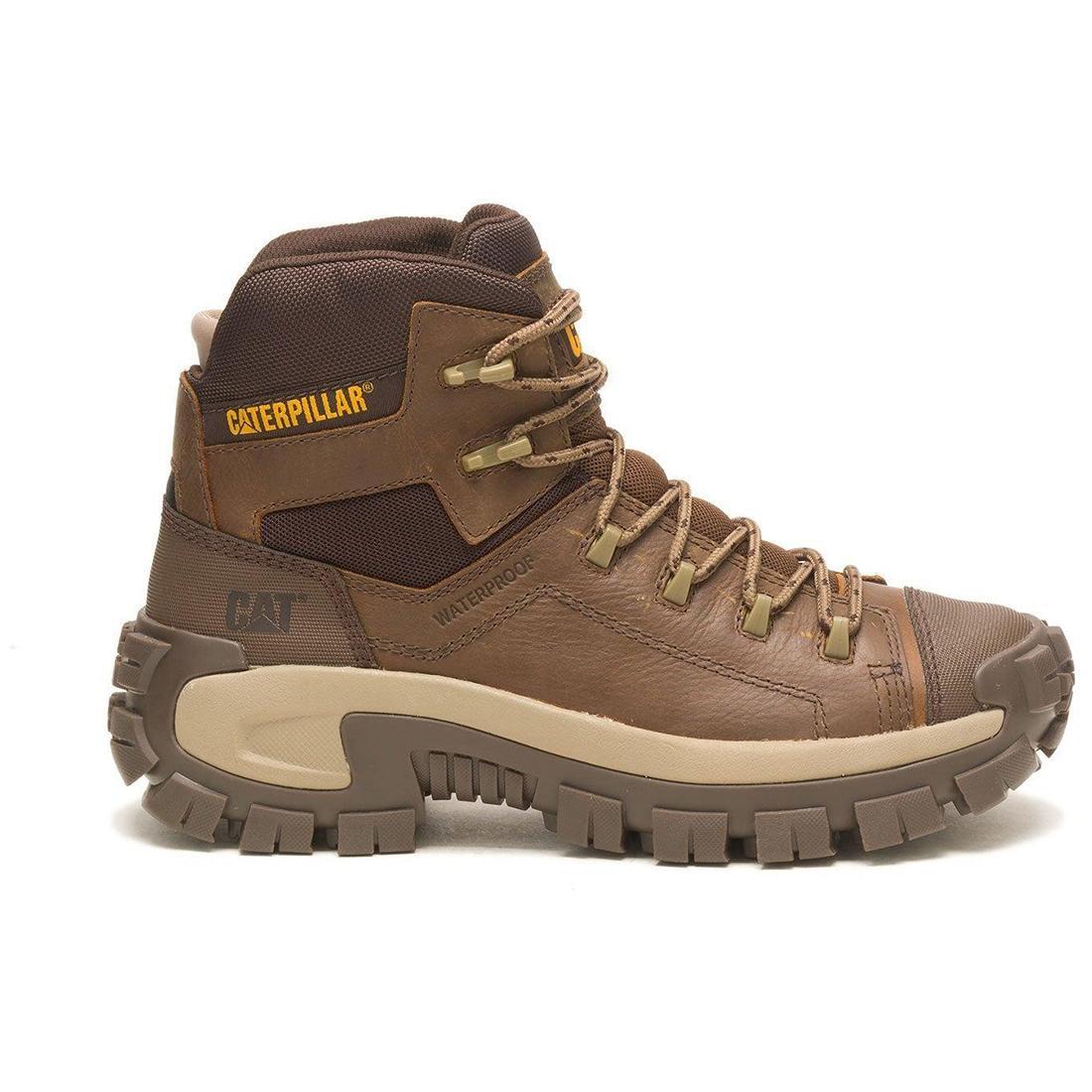 Invader Soft Toe Waterproof Hiking Boots Light Brown - Comfortable Outdoor Trekking Shoes for Men & Women - Perfect for Camping, Hiking and Mountain Adventures