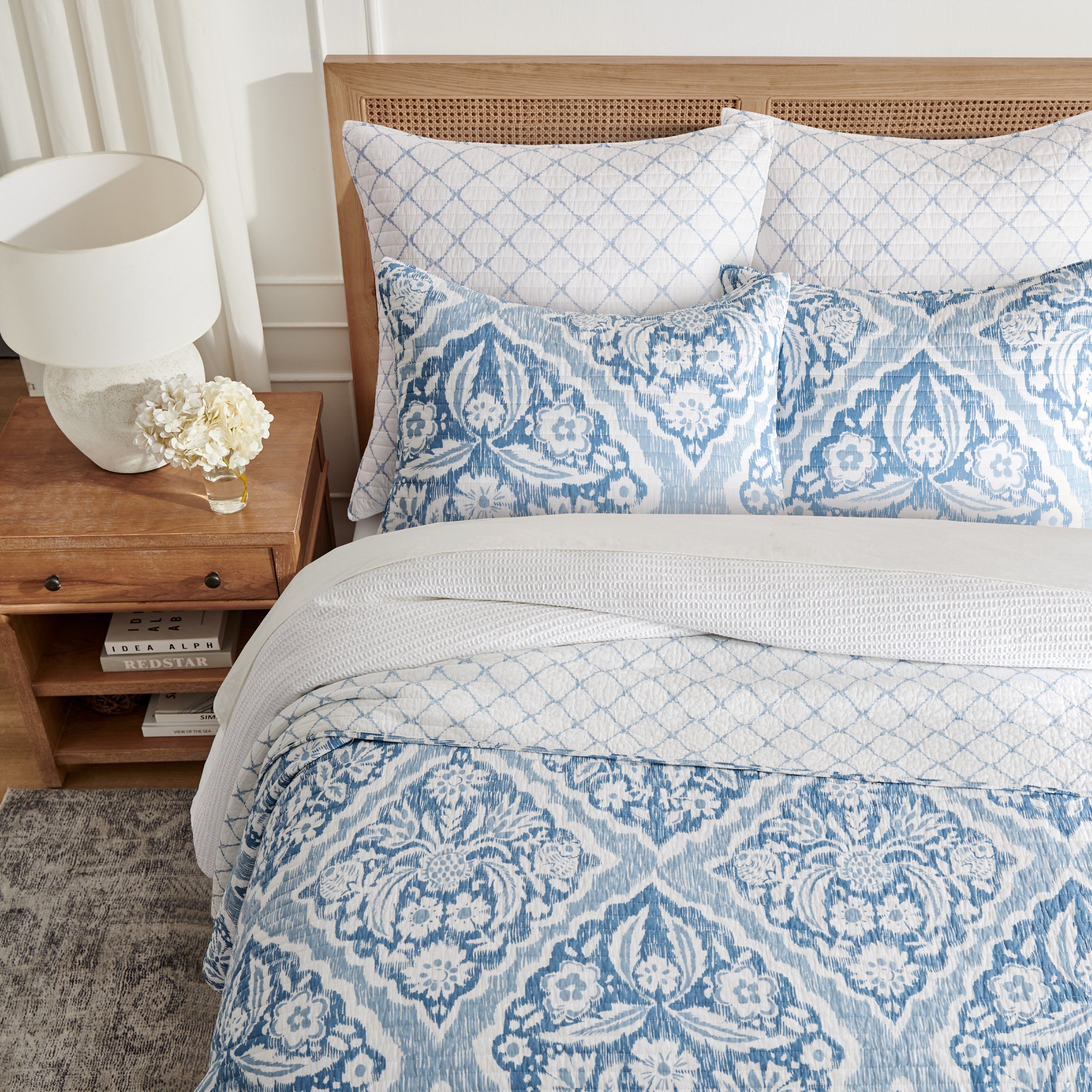 Becker Euro Sham Pillowcase Set of 2 - Premium 100% Cotton Decorative Square Pillow Covers for Sofa, Bed & Couch - Home Decor & Living Room Accessories