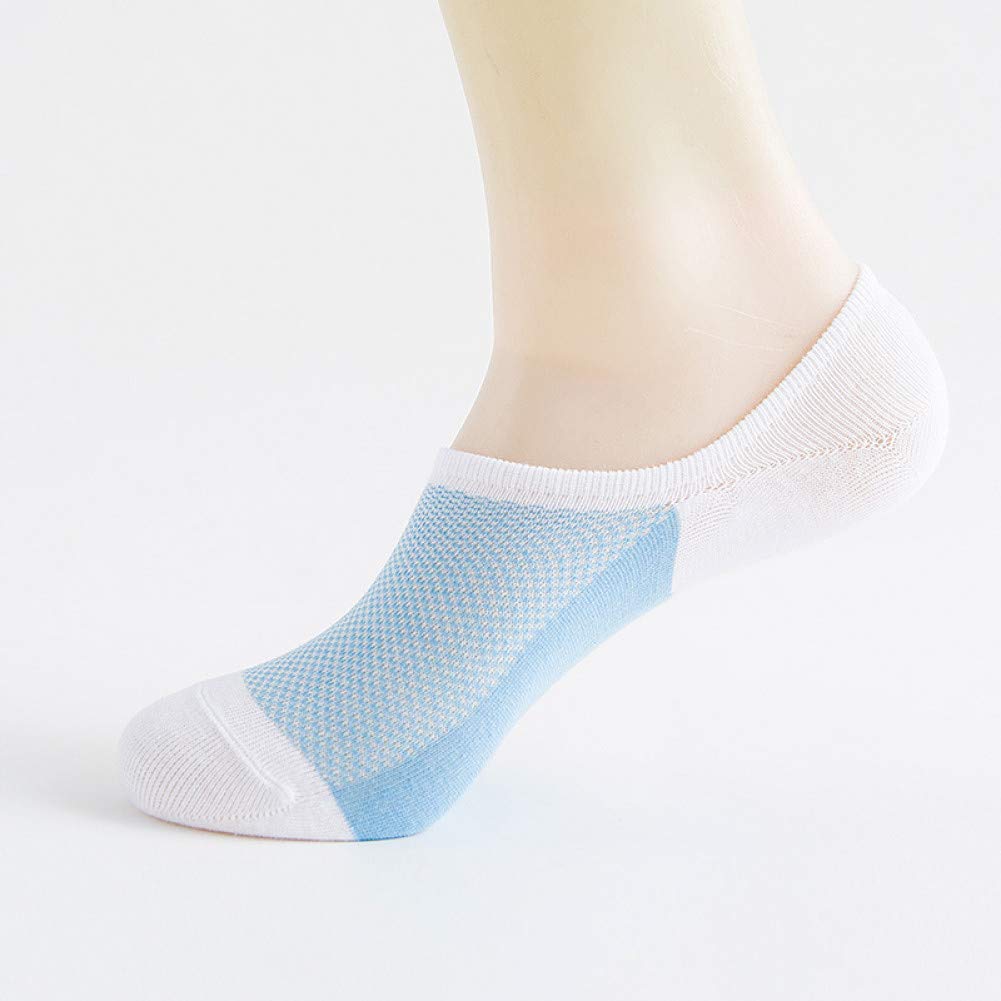 **LFKWZ Unisex Breathable Mesh Sports Socks - Non-Slip Invisible Ankle Socks for Men & Women - Sweat-Absorbent for Running, Gym, Workout & Daily Wear**