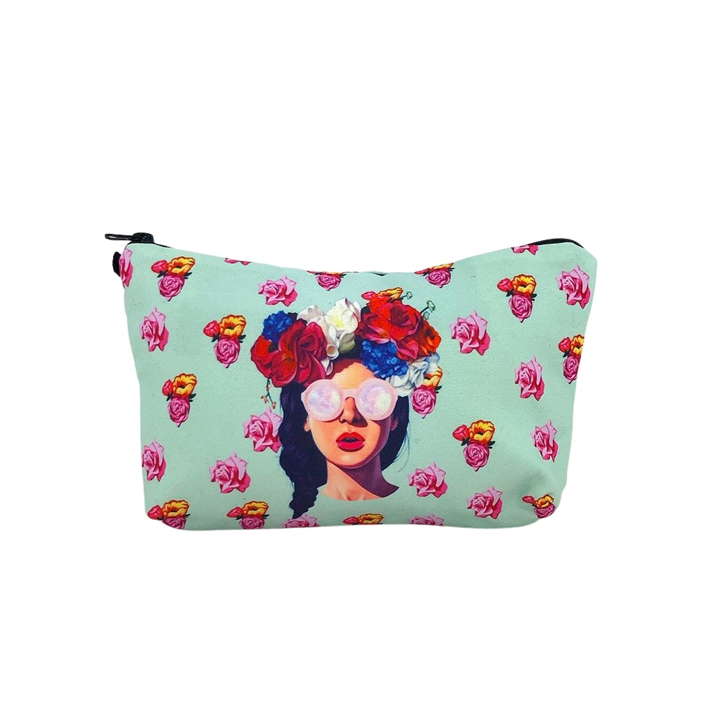 Flower Girl Pencil Pouch - Cute School Supplies Organizer for Kids, Students & Teachers - Perfect for Backpacks, Desks & Classroom Organization