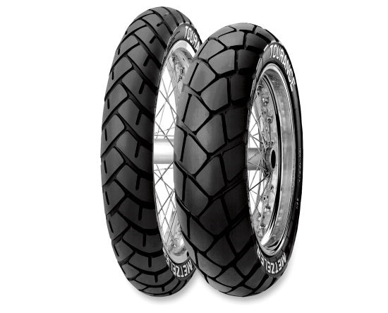 Metzeler Tourance Dual Sport 100/90-19 Motorcycle Tire - High-Performance Adventure & Touring Tire for On/Off-Road Riding - Perfect for Long-Distance Travel & Rough Terrain