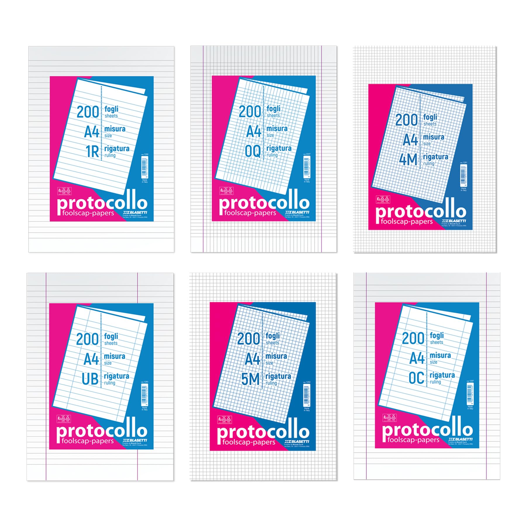 Premium A4 Writing Paper - 80 Sheets, 100 GSM, Lined & Blank Pages for Journaling, Note Taking, and Letter Writing - Ideal for Students, Office, and Home Use