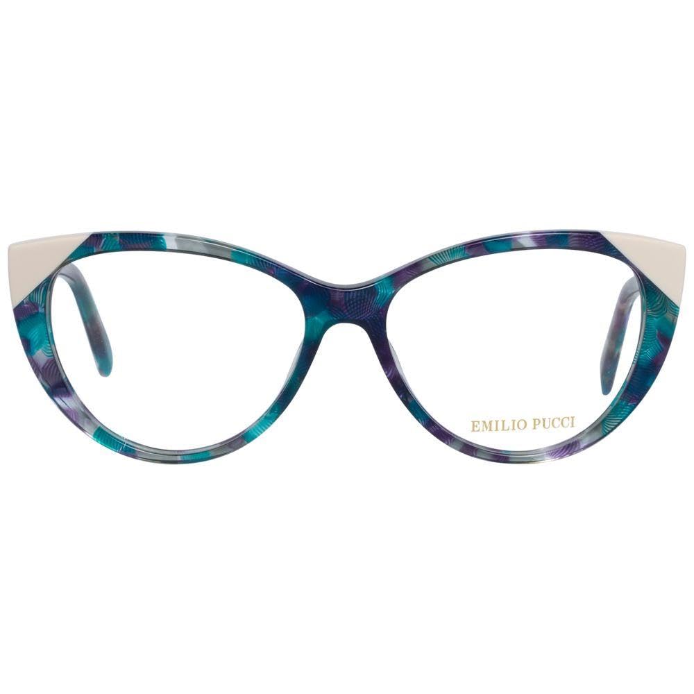 Emilio Pucci Multicolor Women's Sunglasses | Stylish UV Protection Frames for Women | Perfect for Beach, Driving & Outdoor Activities