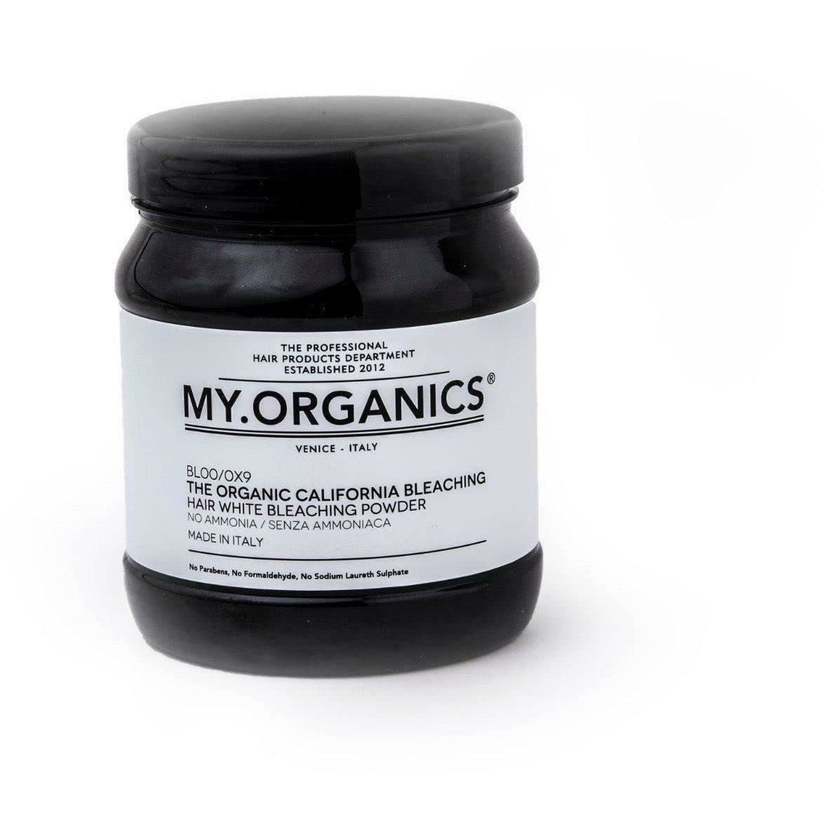 My Organics California Bleaching Powder 500g - Organic Hair Lightener for Natural Highlights | Perfect for At-Home Salon Treatments & DIY Hair Coloring