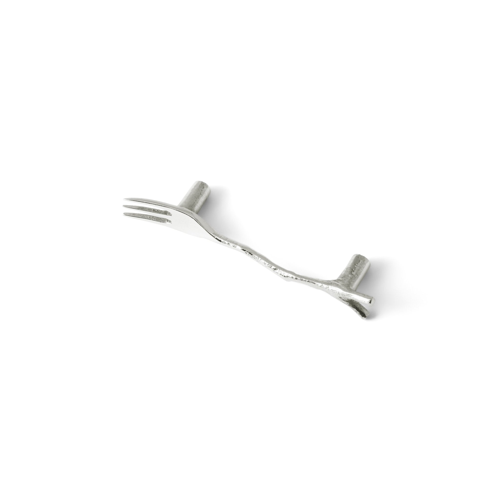 Gold Tone Fork Pull - Elegant and Durable Kitchen Utensil for Serving and Garnishing - Perfect for Dinner Parties, Buffets, and Fine Dining Presentation