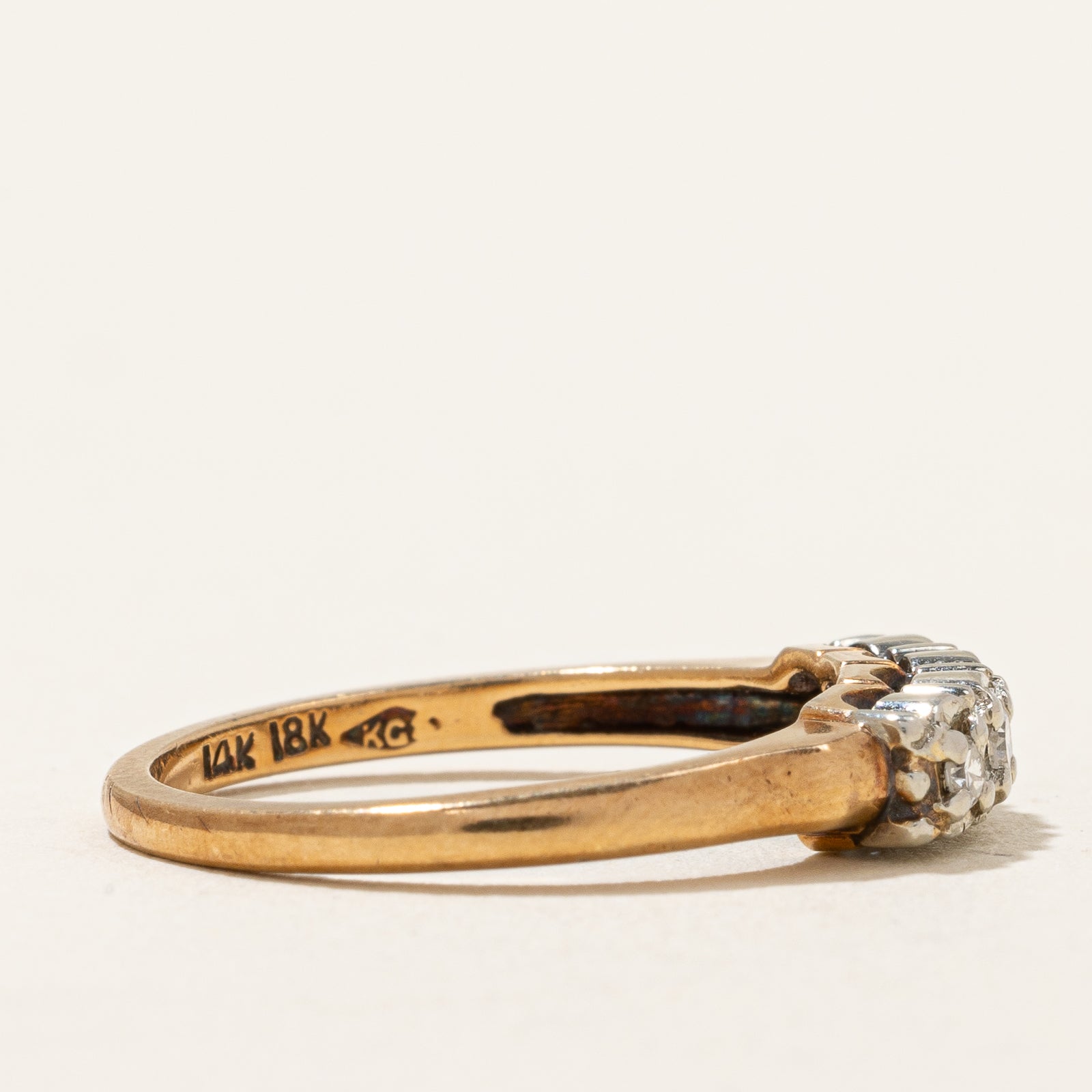 0.10ctw Four Stone Diamond Ring - Size 6 | Elegant Wedding Band, Anniversary Gift for Her | Perfect for Engagement, Proposal & Special Occasions