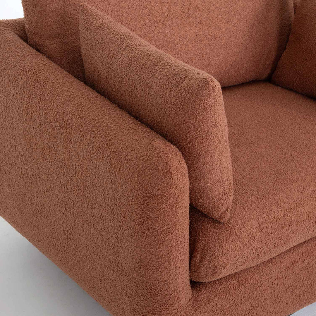 Elegant Pearl Swivel Accent Chair - Modern Velvet Upholstered Lounge Chair for Living Room, Bedroom, or Office - Perfect for Reading, Relaxing, and Home Decor