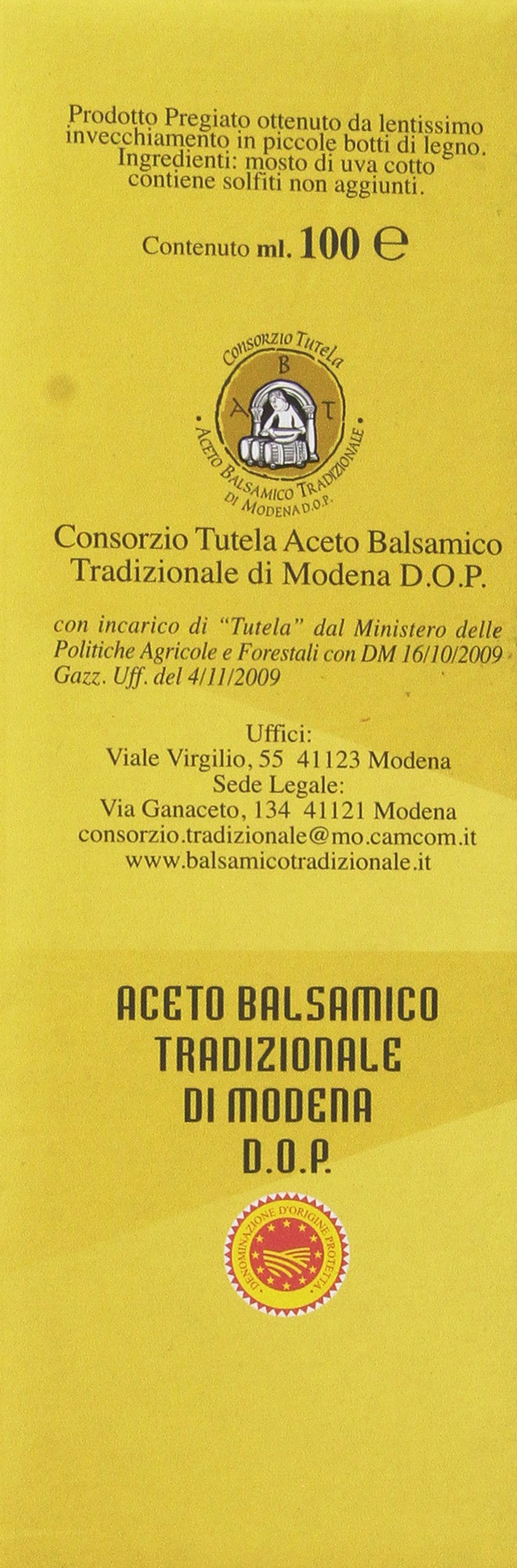 Premium Mussini 25-Year Aged Balsamic Vinegar - Extravecchio Aceto Balsamico - 3.38 oz Glass Bottle - Perfect for Salads, Gourmet Dishes & Gift Giving