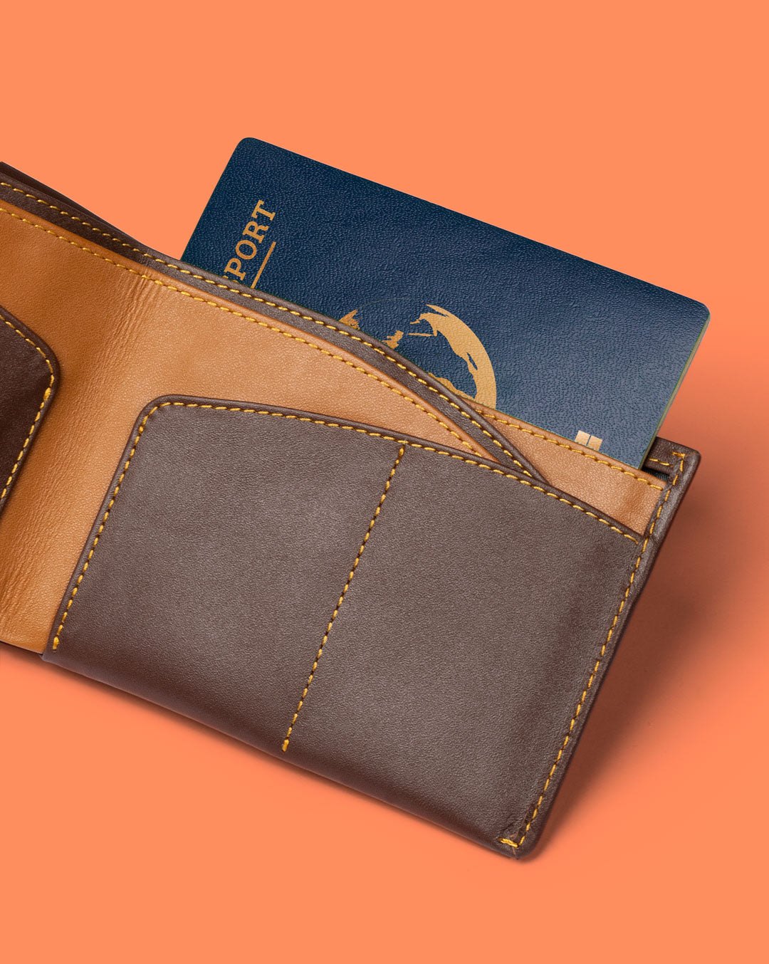 Orbit RFID Blocking Travel Wallet - Secure Passport Holder & Credit Card Organizer for International Trips & Air Travel