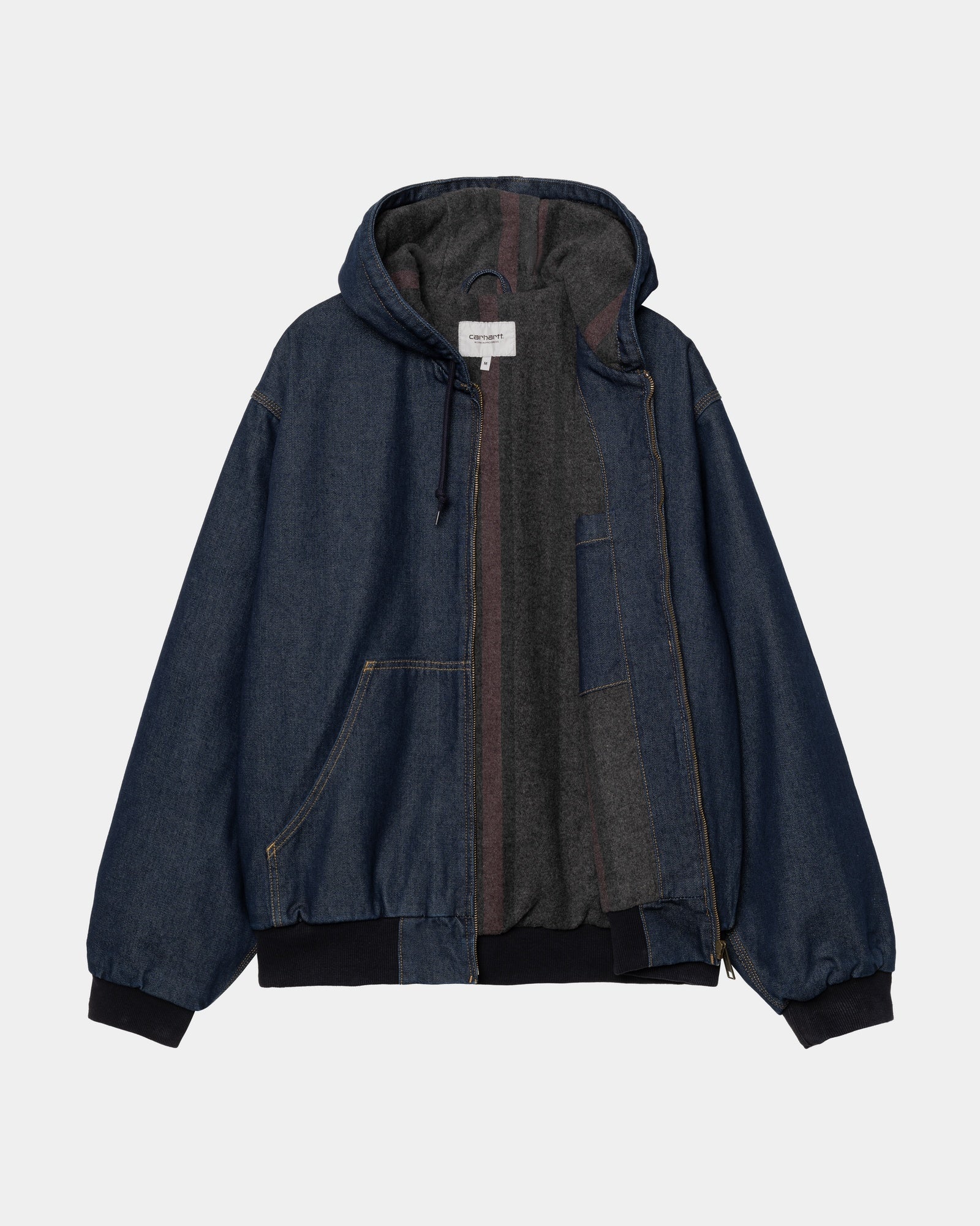 OG Active Denim Jacket for Men & Women | Winter Warm Blue Washed Cotton Jacket | Outdoor Hiking, Casual Streetwear, Cold Weather Fashion