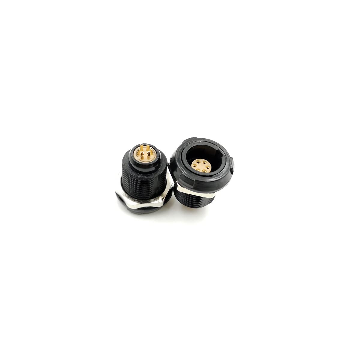 Bose A20 & Lightspeed Zulu Aviation Headset 6-Pin Female Panel Mount Adapter - Compatible with Aircraft Fixed Socket for Professional Pilots