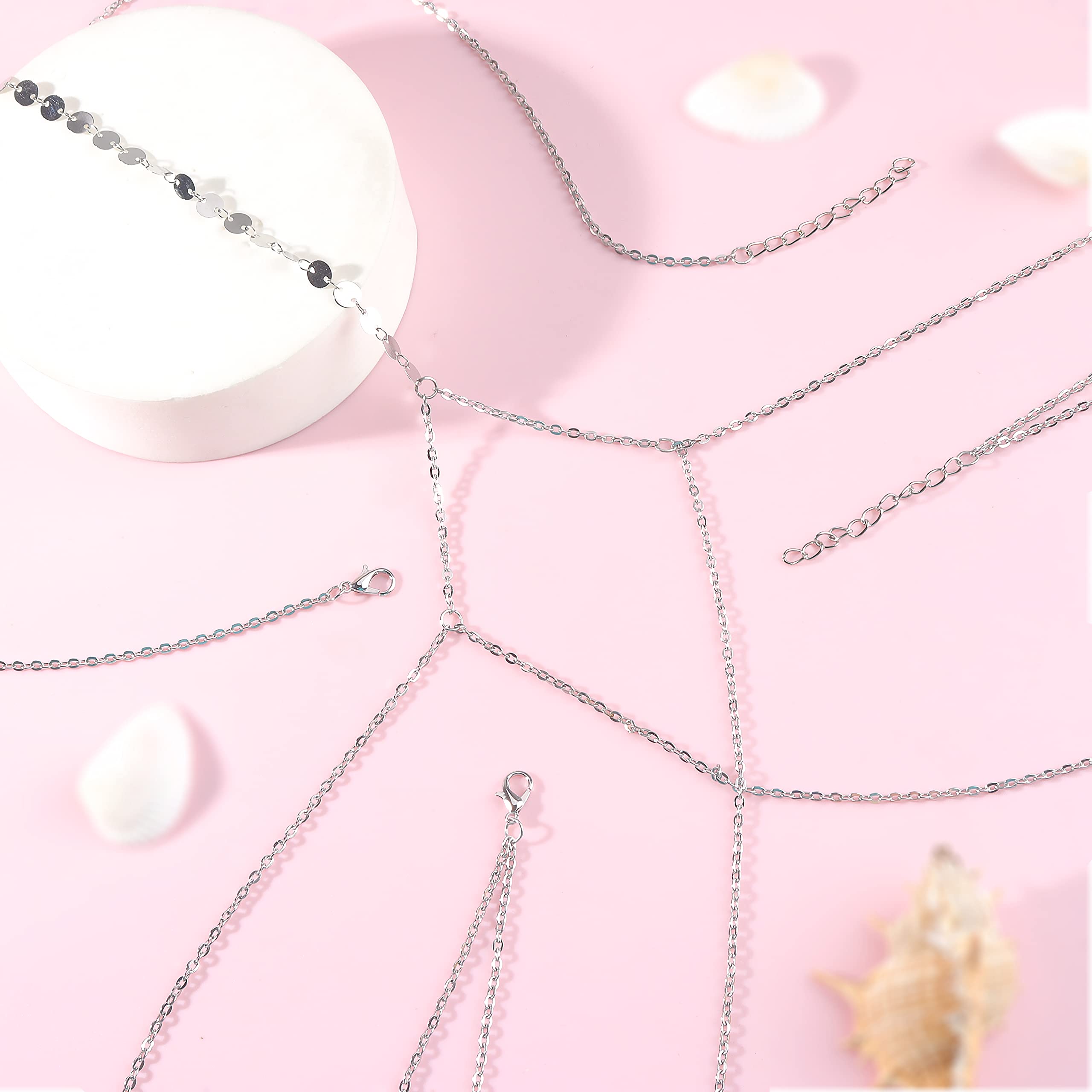 Women's Body Chains & Belly Jewelry - Elegant Waist Chains for Teens & Adults | Perfect for Music Festivals, Beach Parties & Boho Fashion