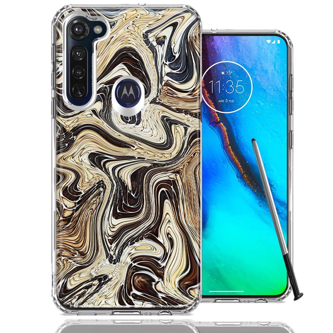 Snake Design Phone Case for Motorola Moto G Stylus - Durable Protection for Daily Use