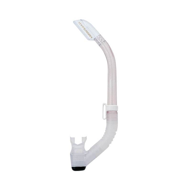 Tusa Imprex II Hyperdry Snorkel - Comfortable Dry Top Snorkel for Adults - Perfect for Swimming, Snorkeling & Scuba Diving in Ocean, Pool & Beach Vacations