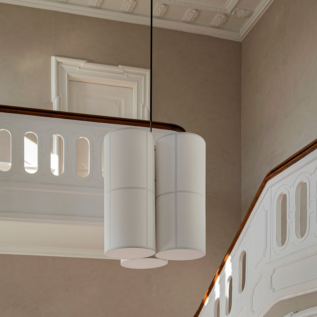 Hashira Cluster Pendant Lamp - Modern Ceiling Light Fixture for Dining Room, Kitchen Island & Bedroom | Elegant LED Chandelier Lighting for Home Decor