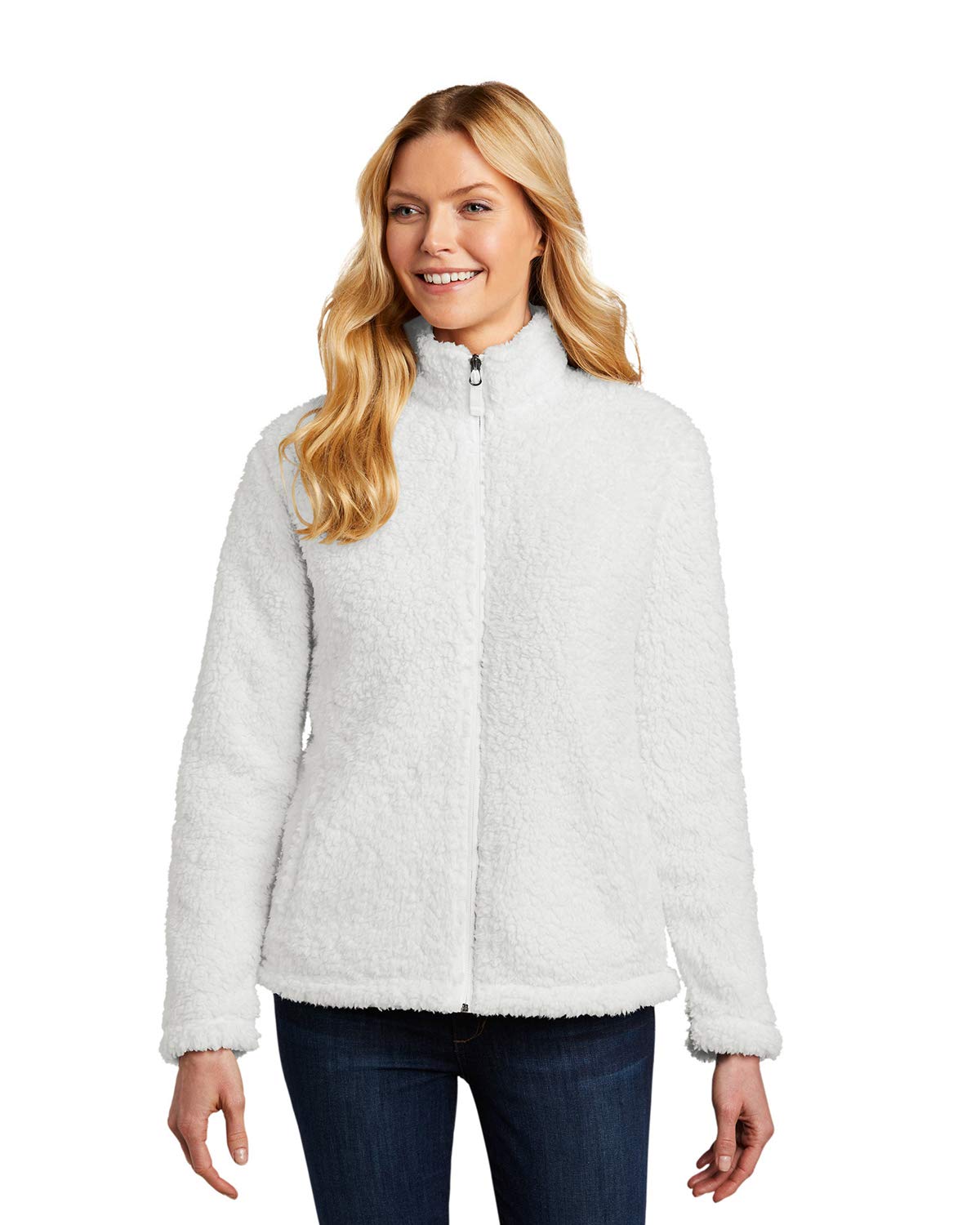 Port Authority Women's Cozy Fleece Jacket - Soft Warm Pullover for Casual Wear, Outdoor Activities & Layering in Cold Weather