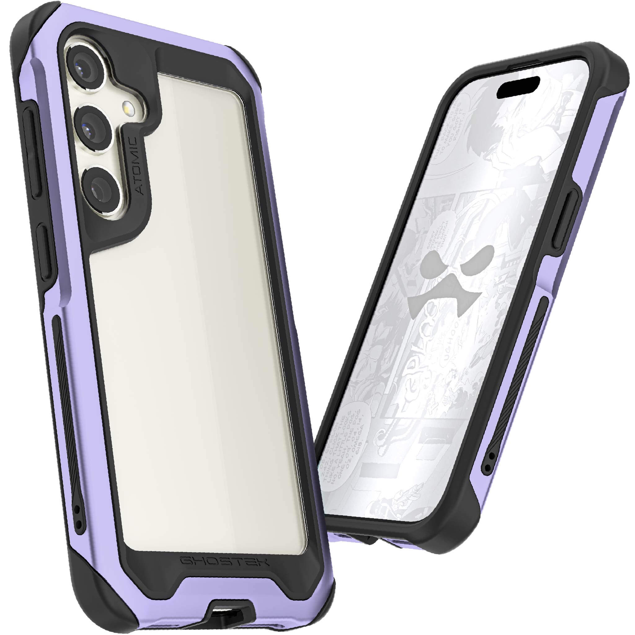 Galaxy S24 Series Ultra Thin Clear Aluminum Protective Case - Shockproof & Scratch Resistant Phone Cover for Samsung Galaxy S24/S24+/S24 Ultra | Perfect for Everyday Use, Travel & Outdoor Activities
