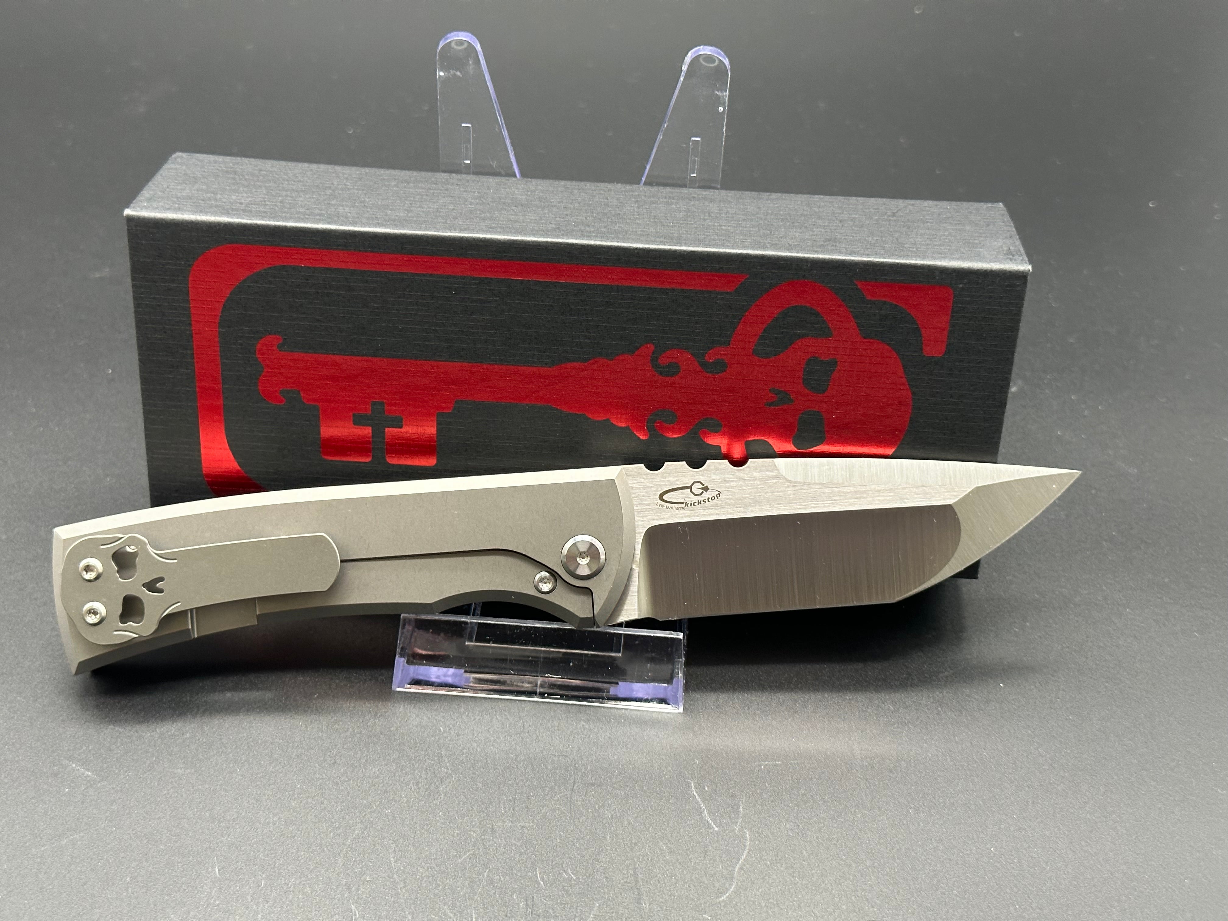 Chaves Redencion 229 Kickstop Tanto Folding Knife - Premium EDC Pocket Knife for Outdoor, Camping, Hiking & Survival Gear