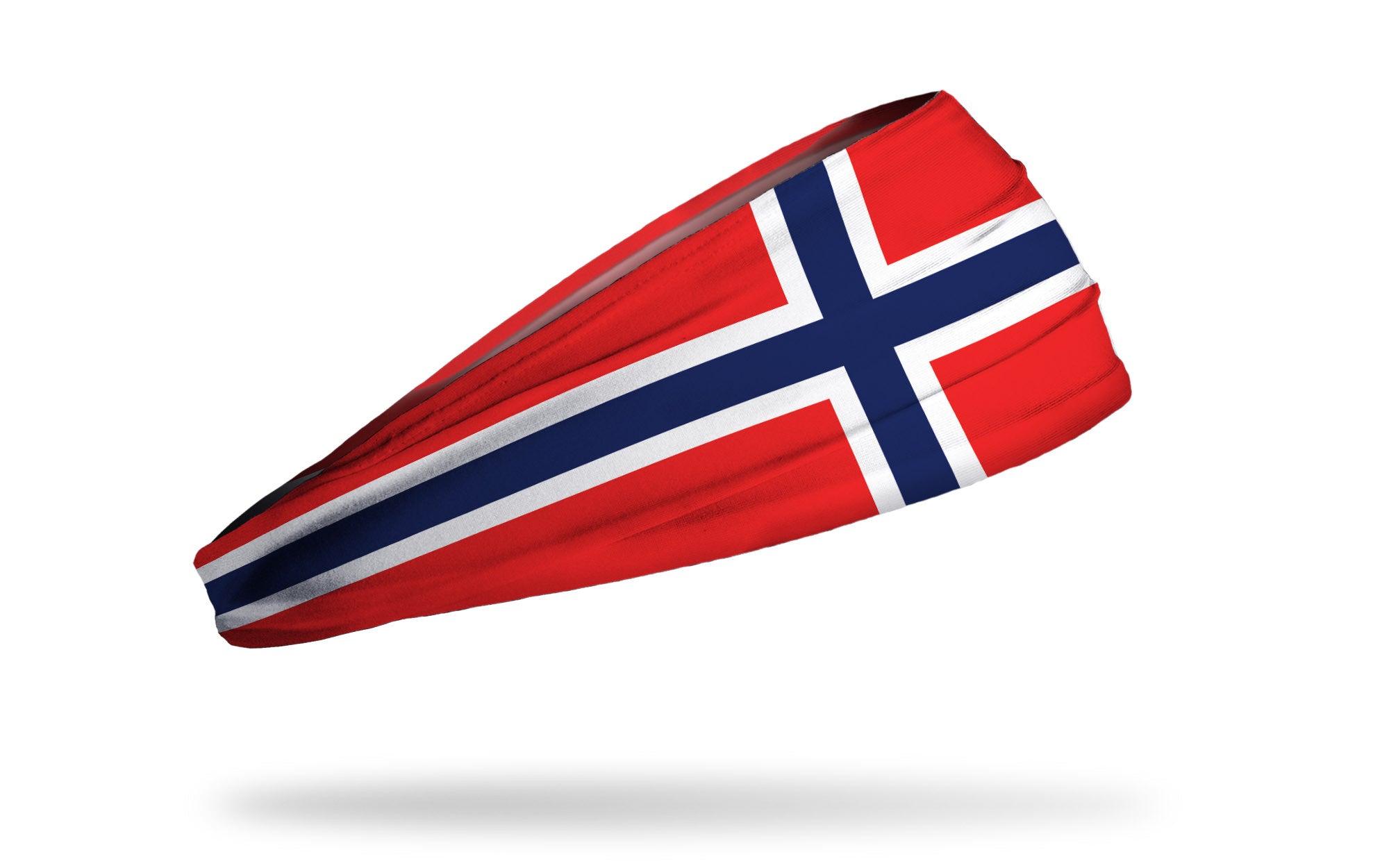 Norway Flag Big Bang Lite Headband - Adjustable Comfortable Headwear for Sports, Running, Workouts & Outdoor Activities