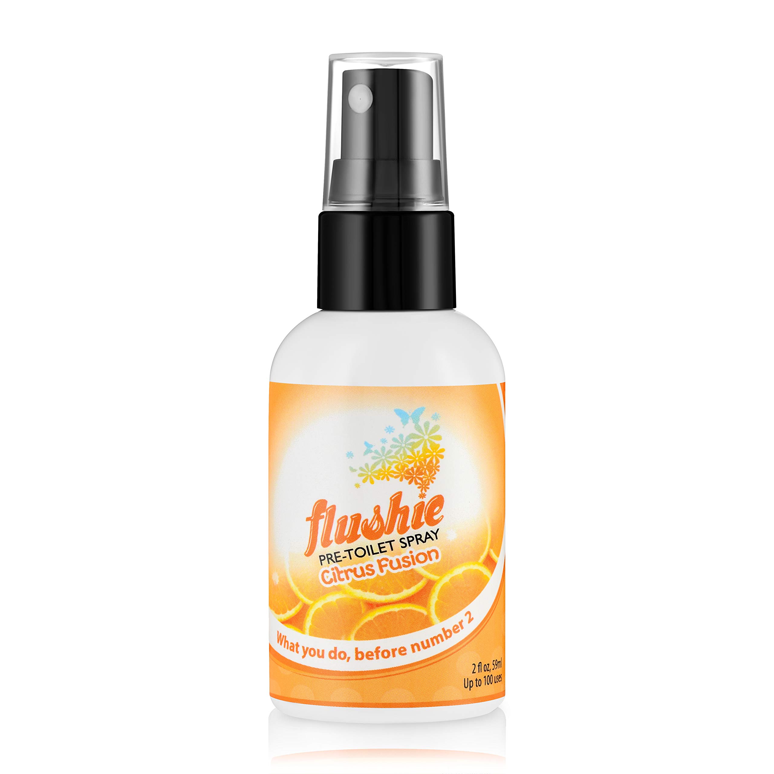 Travel Size Toilet Deodorizer Spray - Portable Bathroom Odor Eliminator for Poop Smell, Essential for Travel & Home Use - Freshens Air in Toilets, Cars, Camping & Small Spaces