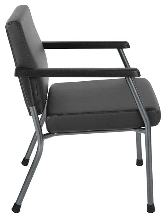 Office Star Work Smart™ Bariatric Big & Tall Guest Chair - Heavy Duty Ergonomic Office Chair with 26