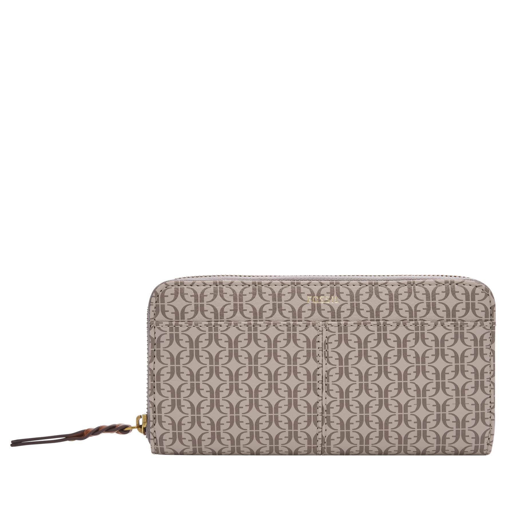 Fossil Women's Tara Leather Zip Around Clutch Wallet - Stylish Crossbody Purse with RFID Protection for Everyday Use, Travel & Date Nights