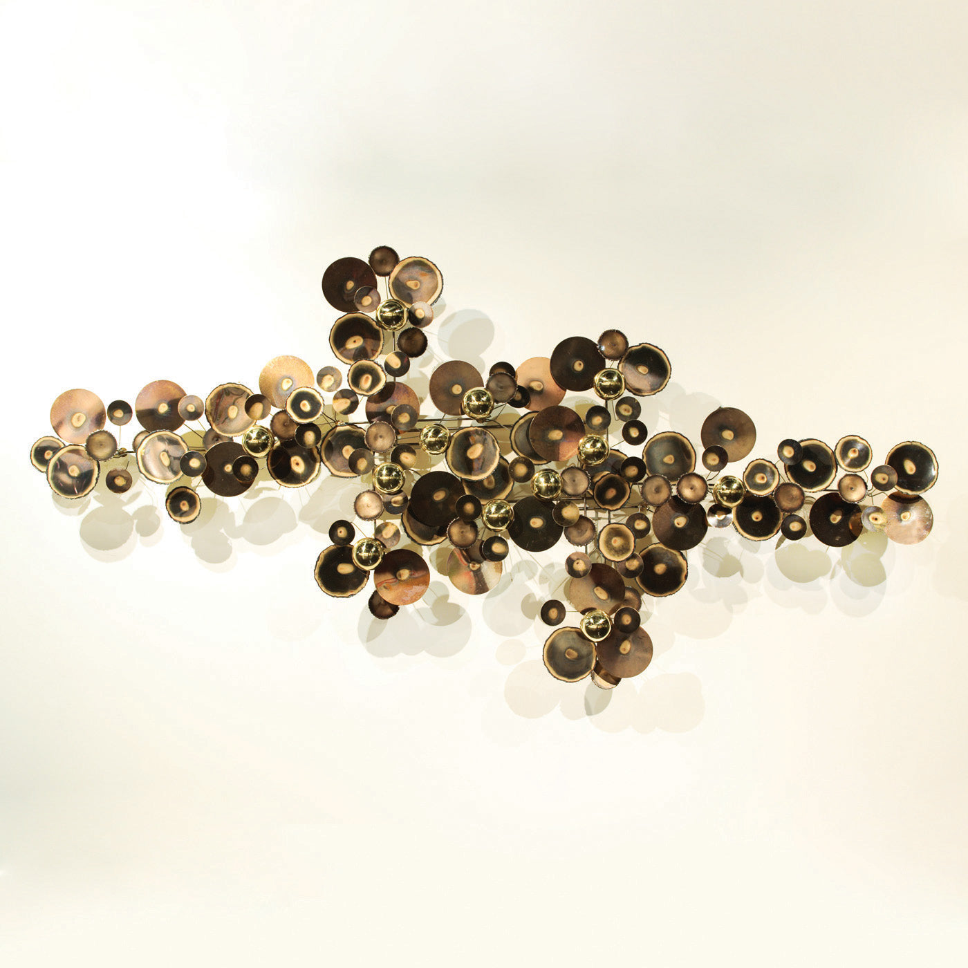 C. Jeré Raindrops Wall Sculpture - Modern Metal Wall Art Decor for Living Room, Bedroom, Office - Elegant 3D Raindrop Design for Home & Commercial Spaces