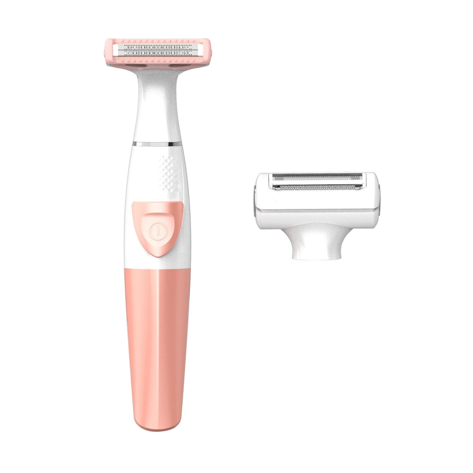 Best Women's Bikini Trimmer & Pubic Hair Shaver - Electric Razor for Intimate Areas & Full Body, Wet/Dry Use, Painless Hair Removal - Perfect for Travel, Gym & Sensitive Skin (Pink)