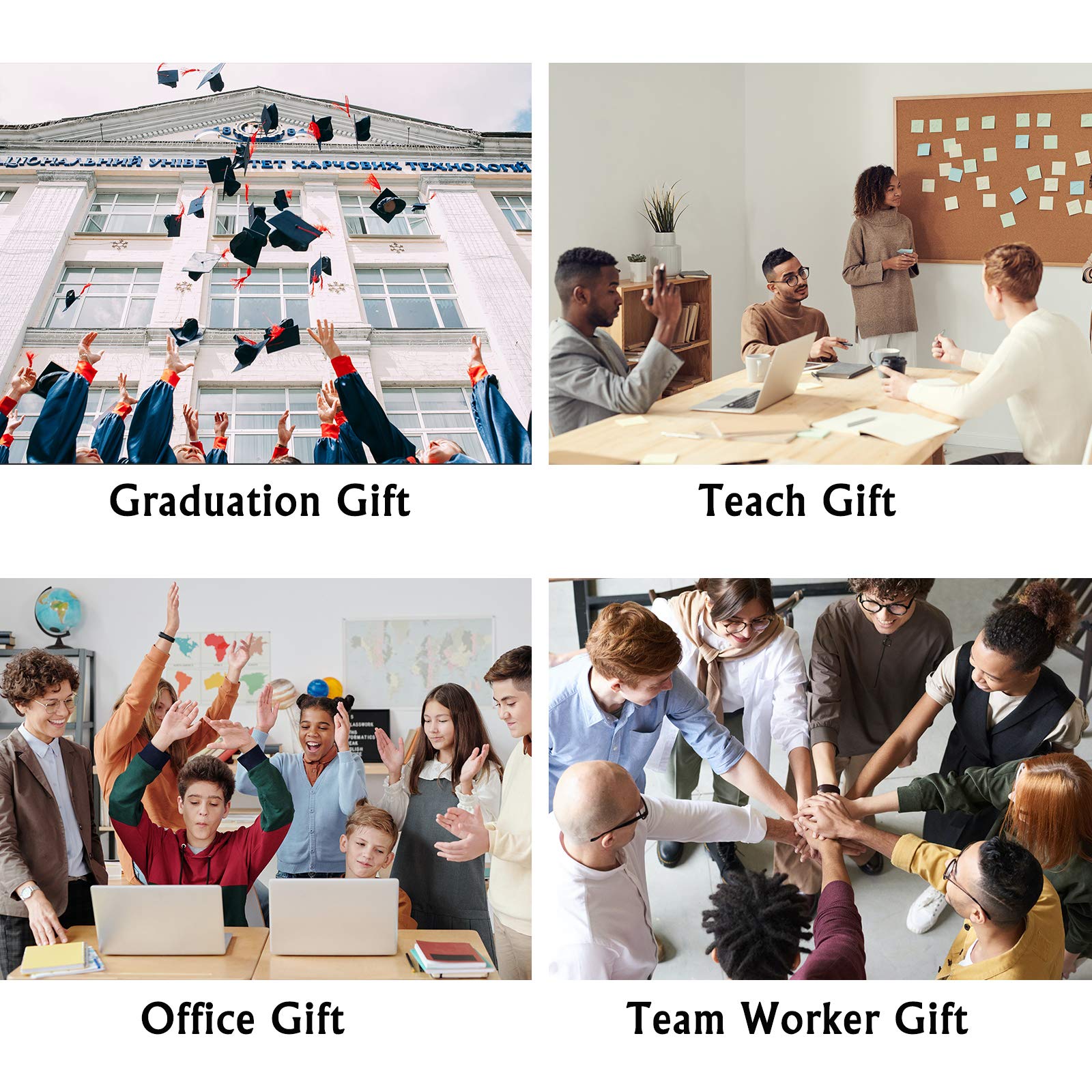 Custom Engraved Ballpoint Pens - 100 Pcs Bulk Personalized Pens with Name/Logo, Smooth Black Ink, Touch Tip Design for Office, School & Corporate Gifts - Perfect for Business Promotions, Graduation Favors & Employee Appreciation