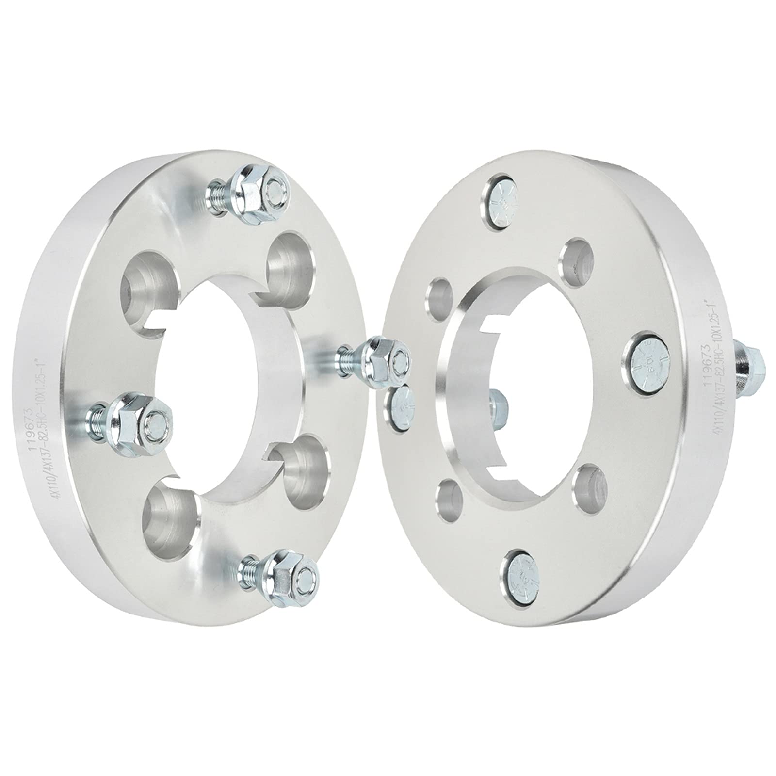 ECCPP 2PCS 4 Lug Wheel Spacers Adapters 4x110 to 4x137 1
