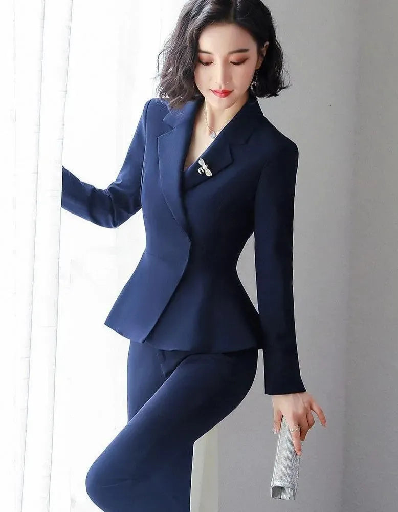 Professional Women's Business Pantsuits - Formal Office Wear & Career Outfits for Women | Perfect for Interviews, Meetings & Corporate Events