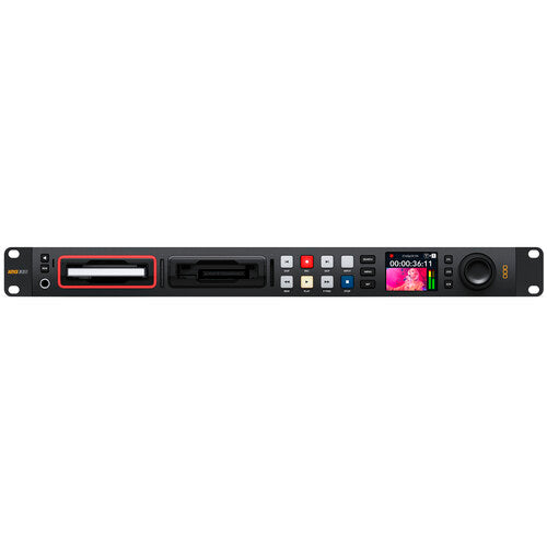 Blackmagic Design HyperDeck Studio 4K Pro Recorder - 4K/HD Video Capture & Playback Device for Professional Broadcast & Live Streaming Studios