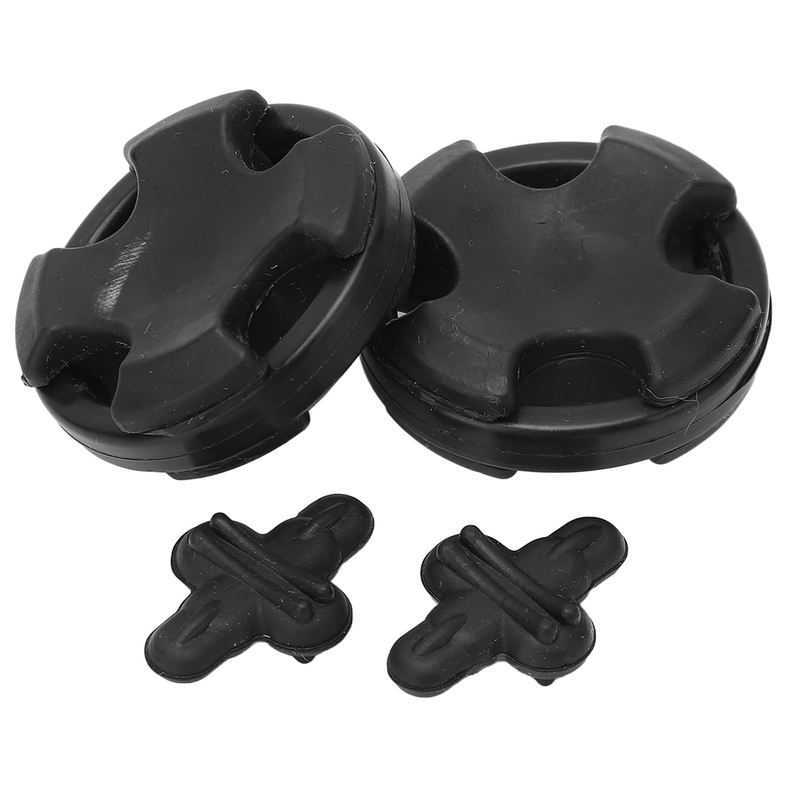 Pasamer 2-Pack Bow Limb Vibration Dampers - Stabilizer with Strong Adhesive for Straight Bows | Reduces Noise & Improves Accuracy for Archery Practice and Hunting